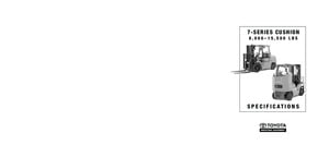 LPG Forklifts Toyota 7 FGCU 35