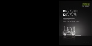 LPG Forklifts Clark C60 L