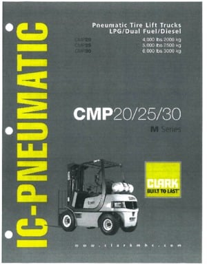 Diesel Forklifts Clark CMP 25 L
