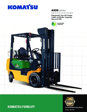 LPG Forklifts Komatsu FG 18 HT-17