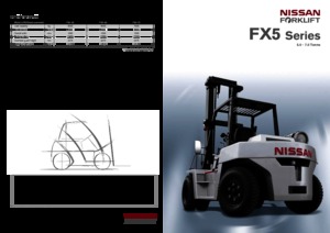 LPG Forklifts Nissan FX 5-50