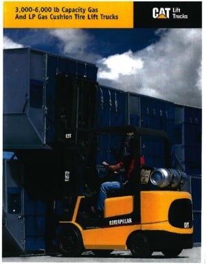 LPG Forklifts Caterpillar GC25K