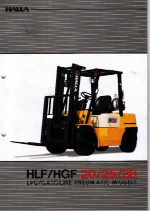 LPG Forklifts Halla HLF 20