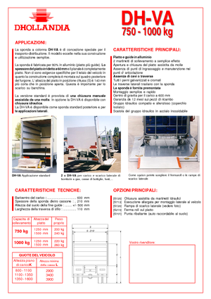 Loading platforms Dhollandia DH-VA