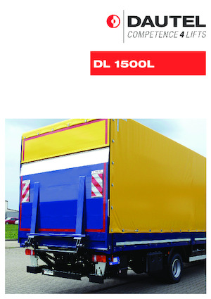 Platformları yükleme DAUTEL DL 1500 L