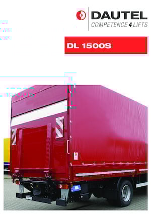 Platformları yükleme DAUTEL DL 1500 S