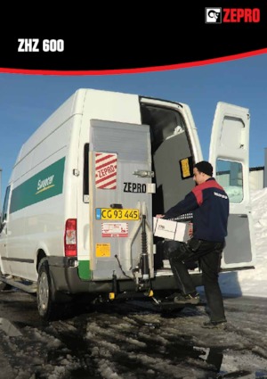 Platformları yükleme ZEPRO ZHZ 600-85