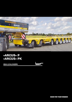 Lowbed yarı römorklar Goldhofer ARCUS PK
