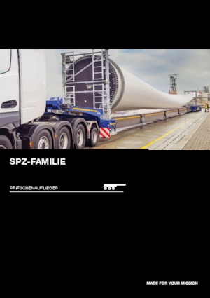 Lowbed yarı römorklar Goldhofer SPZ-GL