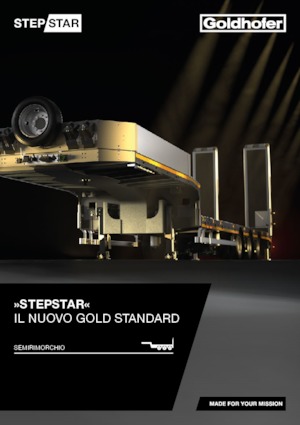 Lowbed & Step Deck Semi Trailers Goldhofer STEPSTAR