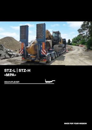 Lowbed yarı römorklar Goldhofer MPA