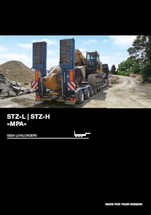 Lowbed yarı römorklar Goldhofer MPA