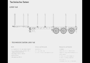 Lowbed römorklar Doll LOGO 14