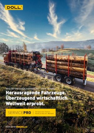 Lowbed römorklar Doll LOGO 14