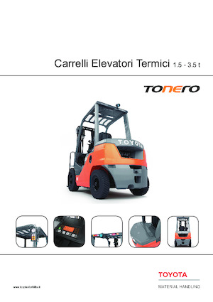 LPG Forklifts Toyota 02-8 FGF 20 