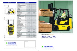 LPG Forklifts Hyundai 25LC-7A