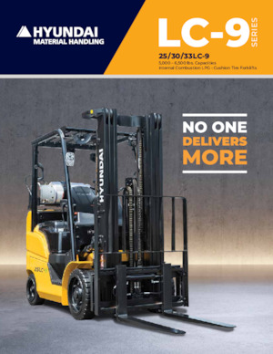 Lpg ön forkliftler Hyundai 30LC-9