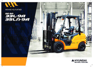 Lpg ön forkliftler Hyundai 30LN-9A