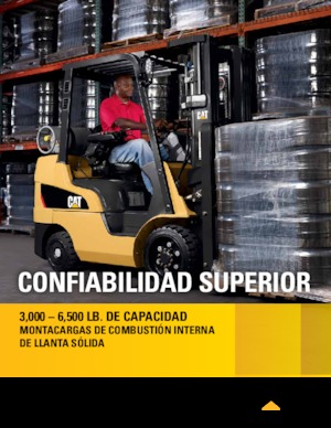 Lpg ön forkliftler Caterpillar 2C3000