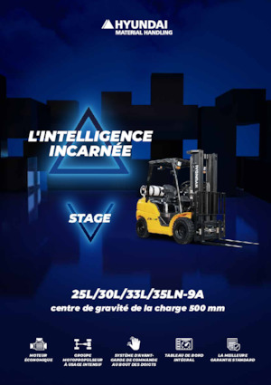 Lpg ön forkliftler Hyundai 33L-9A