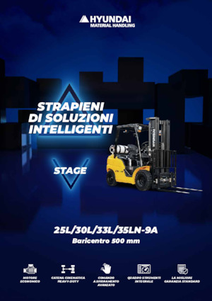 Lpg ön forkliftler Hyundai 33L-9A