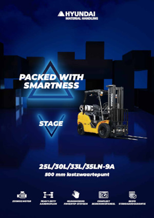 Lpg ön forkliftler Hyundai 33L-9A