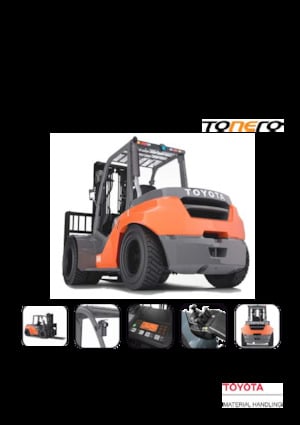 LPG Forklifts Toyota 8 FG 35N 