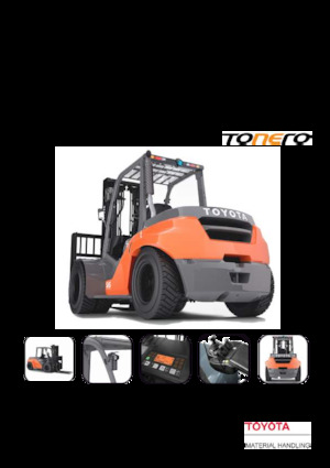 LPG Forklifts Toyota 8 FG 35N 