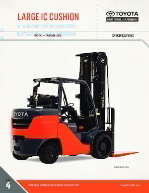 LPG Forklifts Toyota 8FGC55U