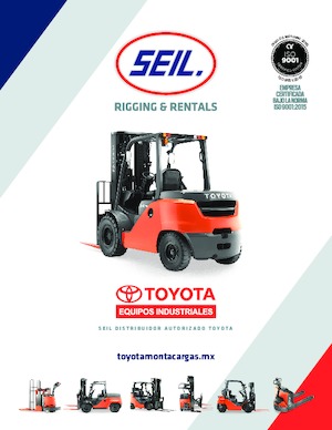 LPG Forklifts Toyota 8FGCSU20