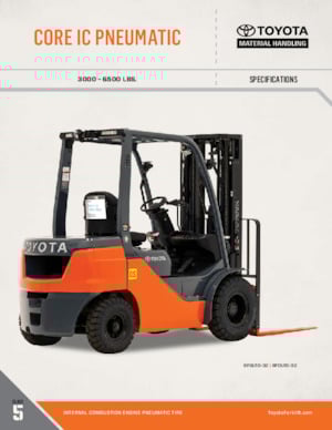 LPG Forklifts Toyota 8FGU32