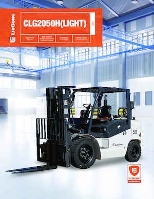 LPG Forklifts Liugong CLG2050H/L LPG