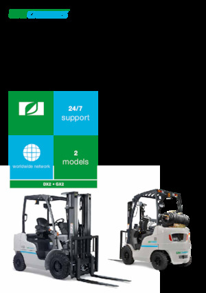 LPG Forklifts UniCarriers GX2-50H