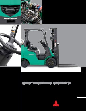 LPG Forklifts Mitsubishi FGC15N