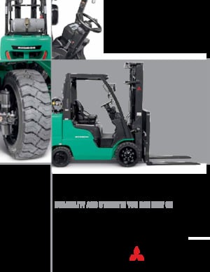 LPG Forklifts Mitsubishi FGC35CN