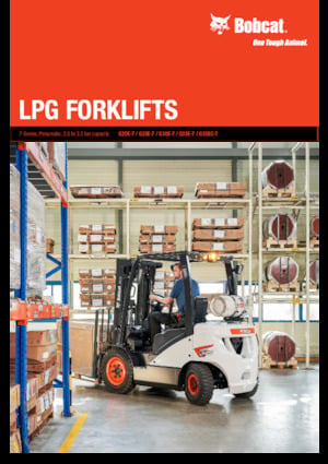 Lpg ön forkliftler Bobcat G33E-7