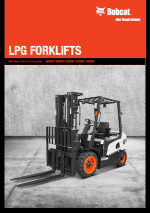 Lpg ön forkliftler Bobcat G25NXP