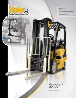 LPG Forklifts Yale GC055VX
