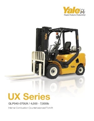 LPG Forklifts Yale GLP050UX