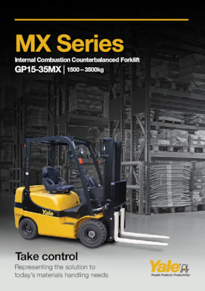 Lpg ön forkliftler Yale GLP35MX