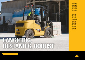 LPG Forklifts Caterpillar GP18N 