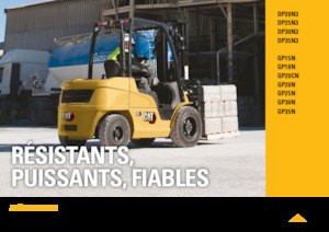 LPG Forklifts Caterpillar GP30CN