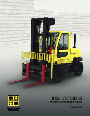 Lpg ön forkliftler Hyster H170FTS