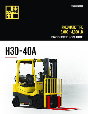 LPG Forklifts Hyster H35A