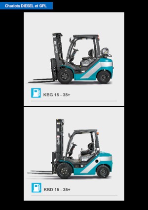 LPG Forklifts Baoli KBG 20+