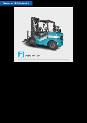 LPG Forklifts Baoli KBG 40