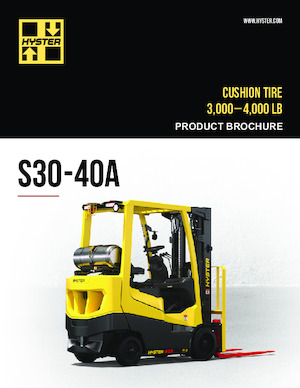 Lpg ön forkliftler Hyster S30A