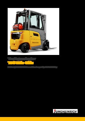 Lpg ön forkliftler Jungheinrich TFG 320s 