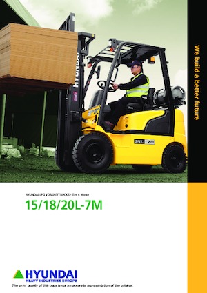 LPG Forklifts Hyundai 18L-7M