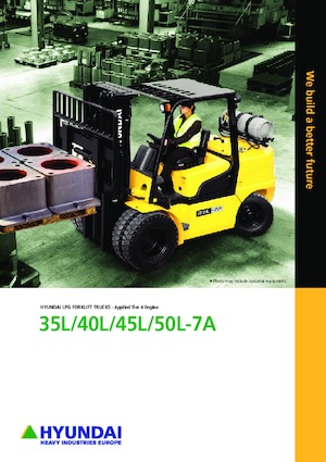 LPG Forklifts Hyundai 35L-7A